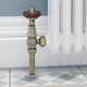 FAR-AG-AB-LS04 - Faringdon Traditional Thermostatic Radiator Valve - Antique Brass (Angled TRV) FAR-AG-AB-LS04 - Faringdon Traditional Thermostatic Radiator Valve - Antique Brass (Angled TRV)